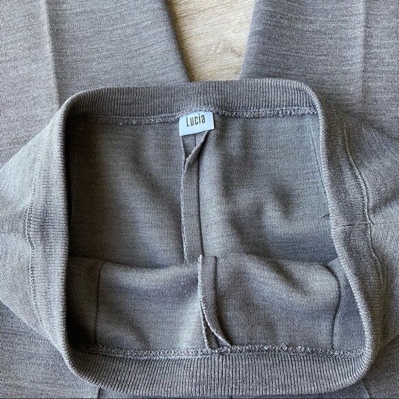 Lucia German Vintage Ponte Knit Slim Pants - Picture 8 of 12